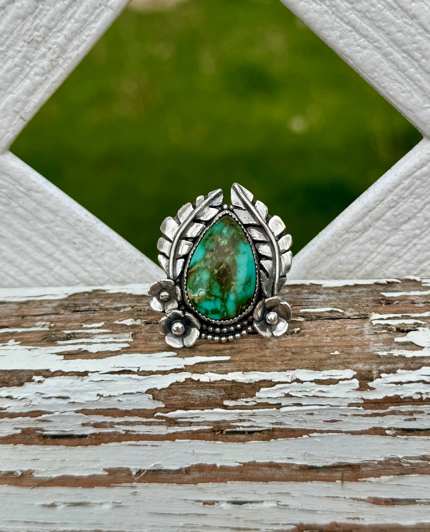 Royston Turquoise Ring Size 7