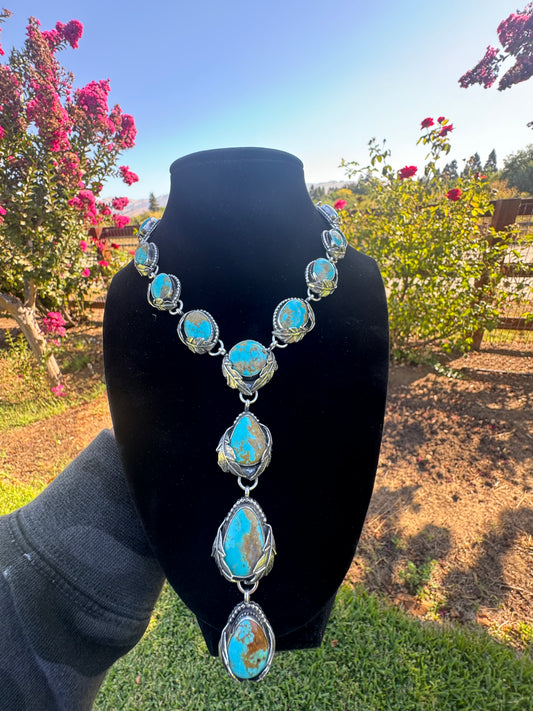 12 Stone Sonoran Turquoise Lariat