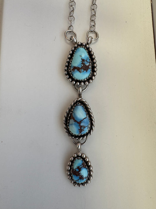 Golden Hills 3 tiered necklace adjustable