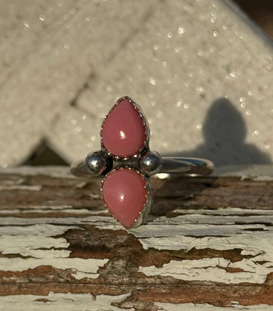 Pink Conch Ring Adjustable size 6-10